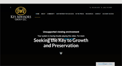 Desktop Screenshot of keyadvisorsgroupllc.com